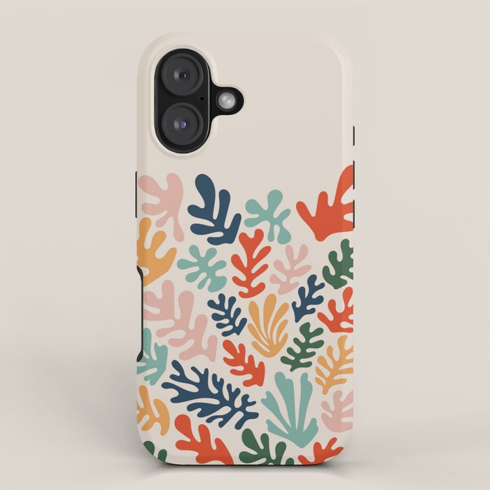 Matisse Colorful Cut Outs Mid Century Modern Art iPhone Case Gallery Image 1
