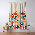 Matisse Colorful Cut Outs Mid Century Modern Art Window Curtain Gallery Image 5