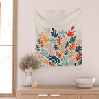 Matisse Colorful Cut Outs Mid Century Modern Art Wall Tapestry Gallery Image 2