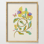 Vibrant daffodils garden Serving Tray Gallery Image 1