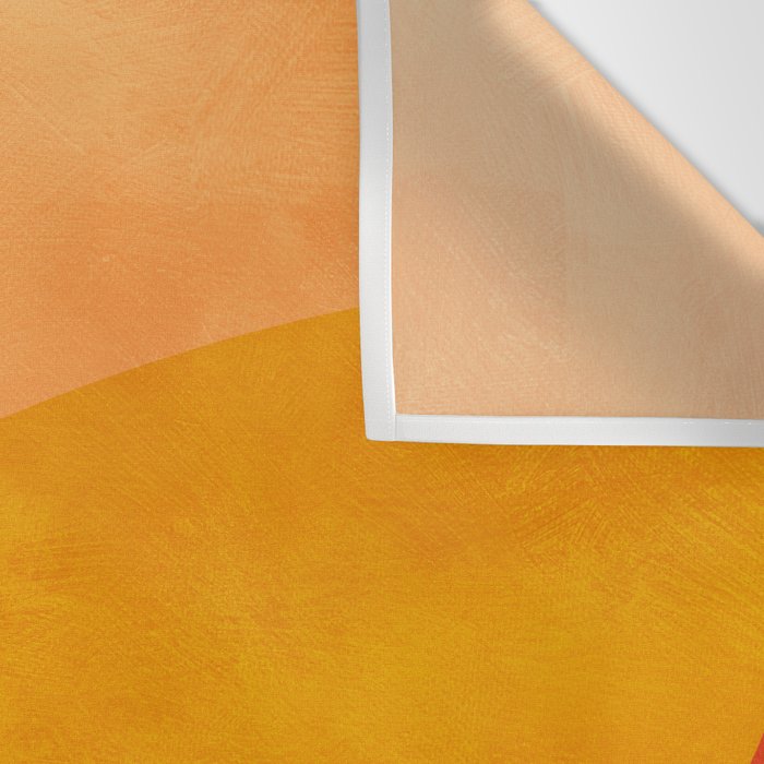 geometric autumn sun abstract Wall Tapestry Gallery Image 3