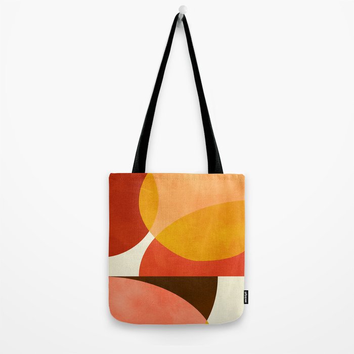 geometric autumn sun abstract Tote Bag Gallery Image 2