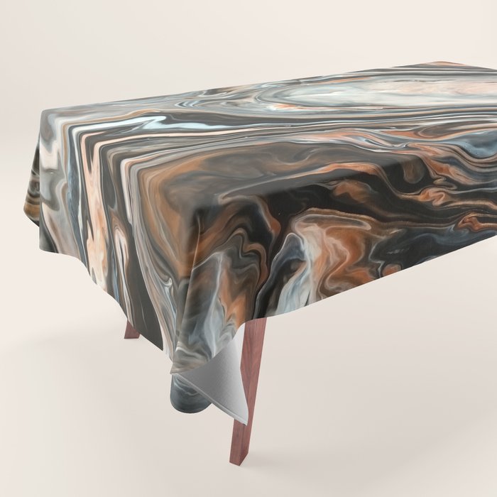 Copper and Stone Tablecloth Gallery Image 1