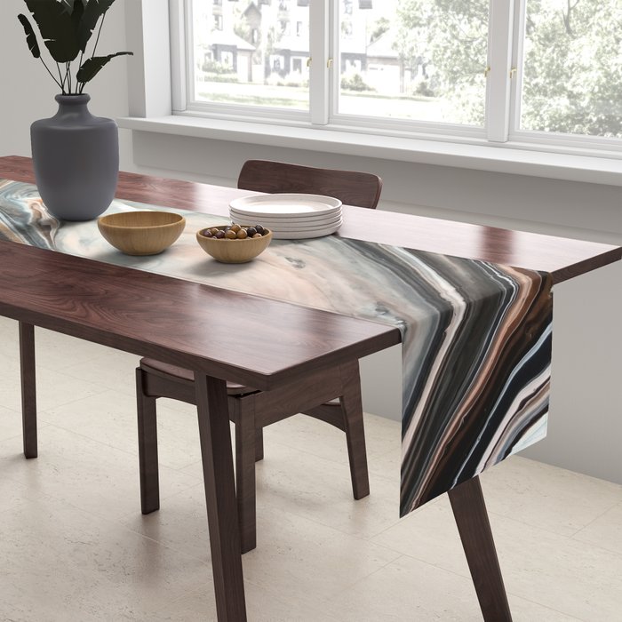 Copper and Stone Table Runner Gallery Image 2