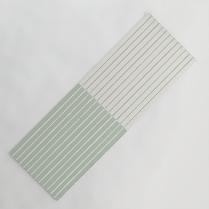 Color Block Lines XXIX Yoga Mat Gallery Image 1