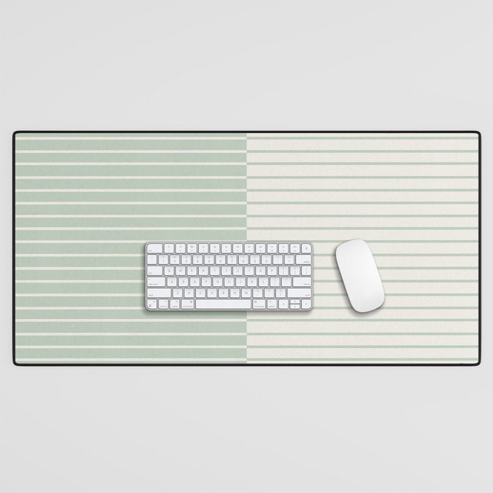 Color Block Lines XXIX Desk Mat Gallery Image 1