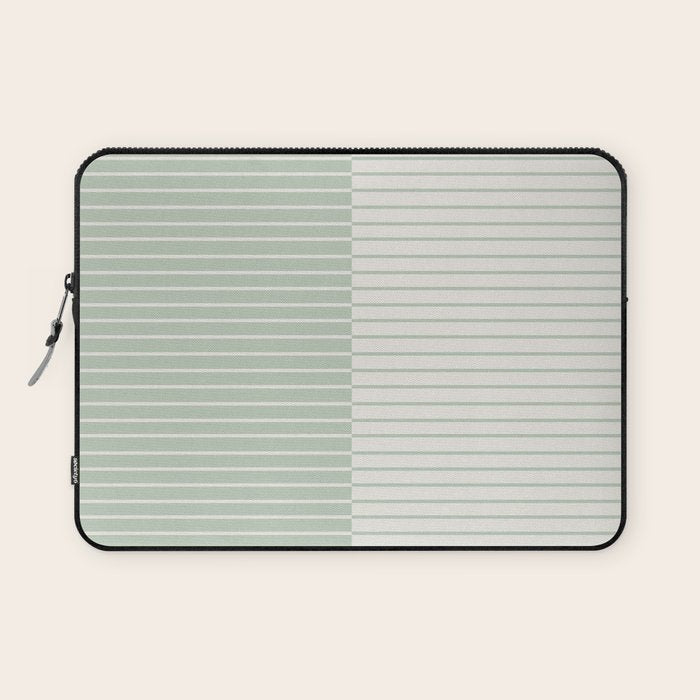 Color Block Lines XXIX Laptop Sleeve Gallery Image 1