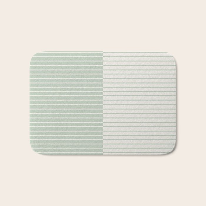 Color Block Lines XXIX Bath Mat Gallery Image 1
