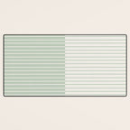 Color Block Lines XXIX Desk Mat Gallery Image 3