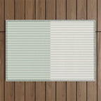 Color Block Lines XXIX Outdoor Rug Gallery Image 1
