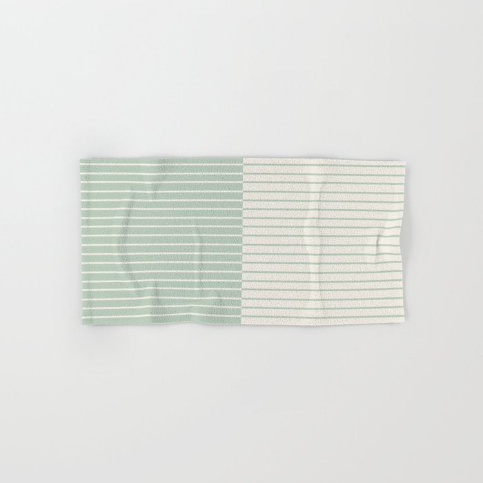 Color Block Lines XXIX Bath Towel Gallery Image 1
