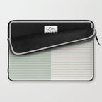Color Block Lines XXIX Laptop Sleeve Gallery Image 2