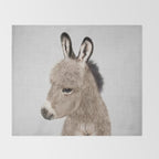 Donkey - Colorful Throw Blanket Gallery Image 2
