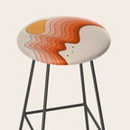 Cat Landscape 174 Stool Gallery Image 2
