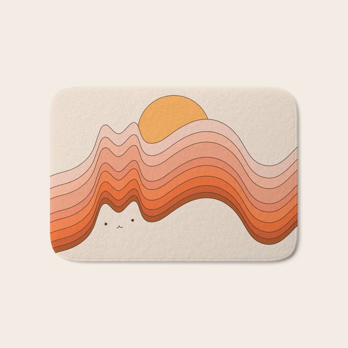 Cat Landscape 174 Bath Mat Gallery Image 1