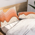 Cat Landscape 174 Pillow Sham Gallery Image 2