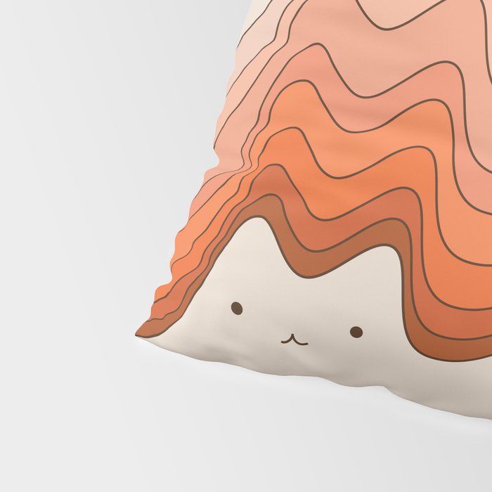 Cat Landscape 174 Pillow Sham Gallery Image 4