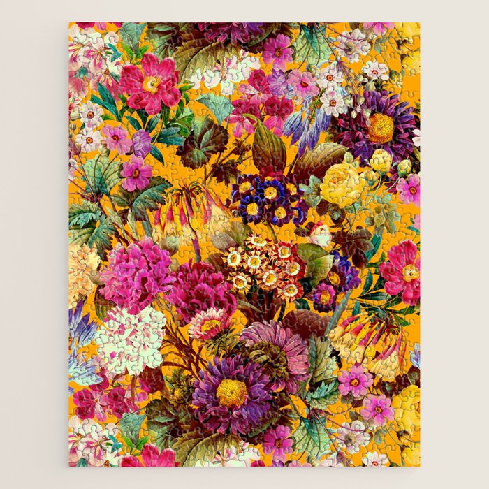 Multicolor Botanical Garden Jigsaw Puzzle Gallery Image 1