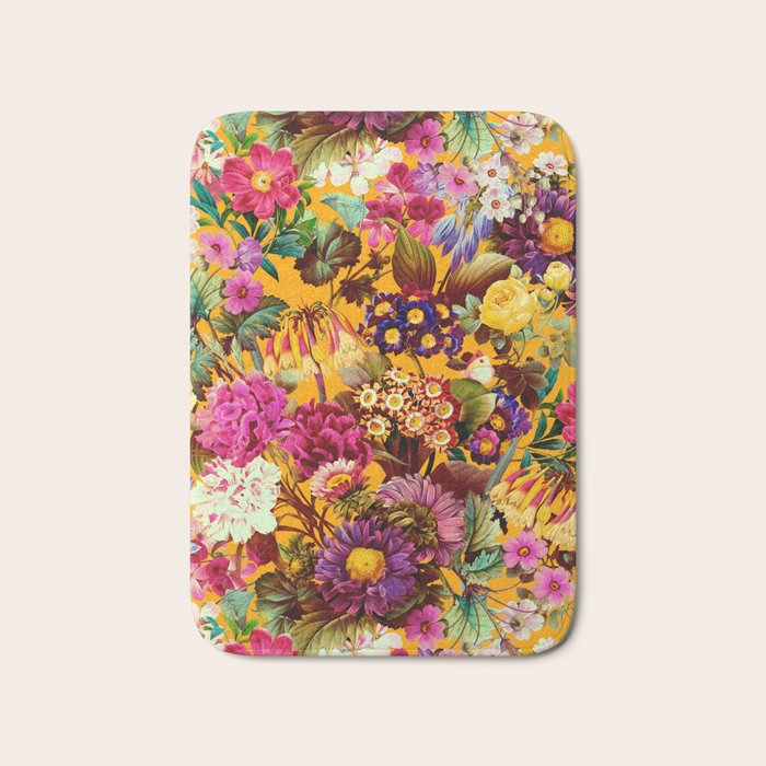 Multicolor Botanical Garden Bath Mat Gallery Image 1