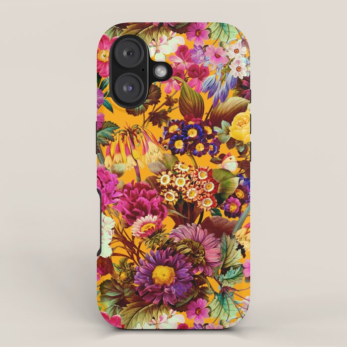 Multicolor Botanical Garden iPhone Case Gallery Image 1