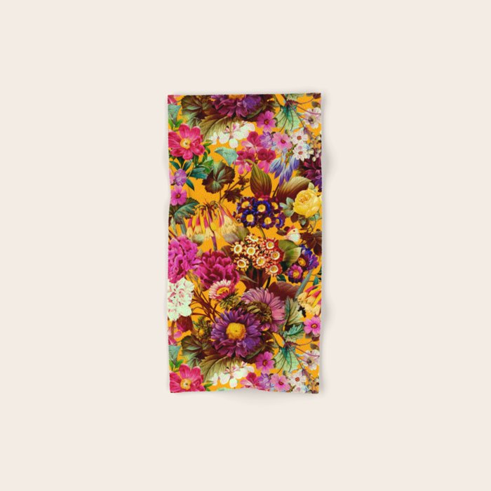 Multicolor Botanical Garden Bath Towel Gallery Image 1