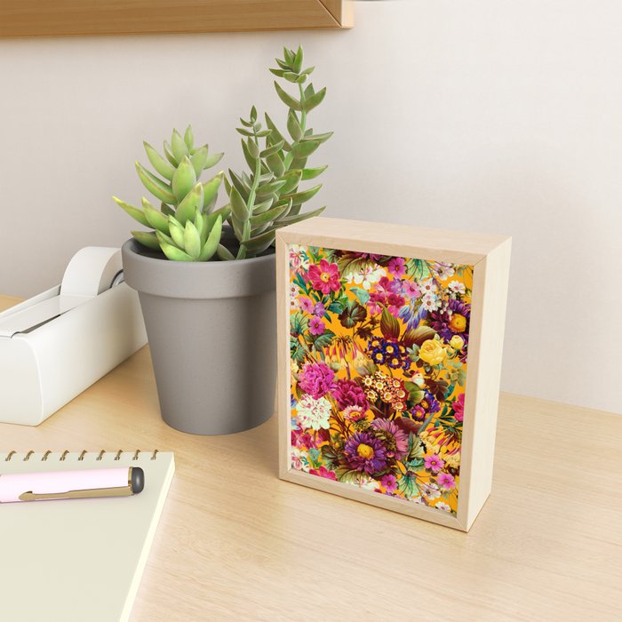 Multicolor Botanical Garden Mini Art Print Gallery Image 2