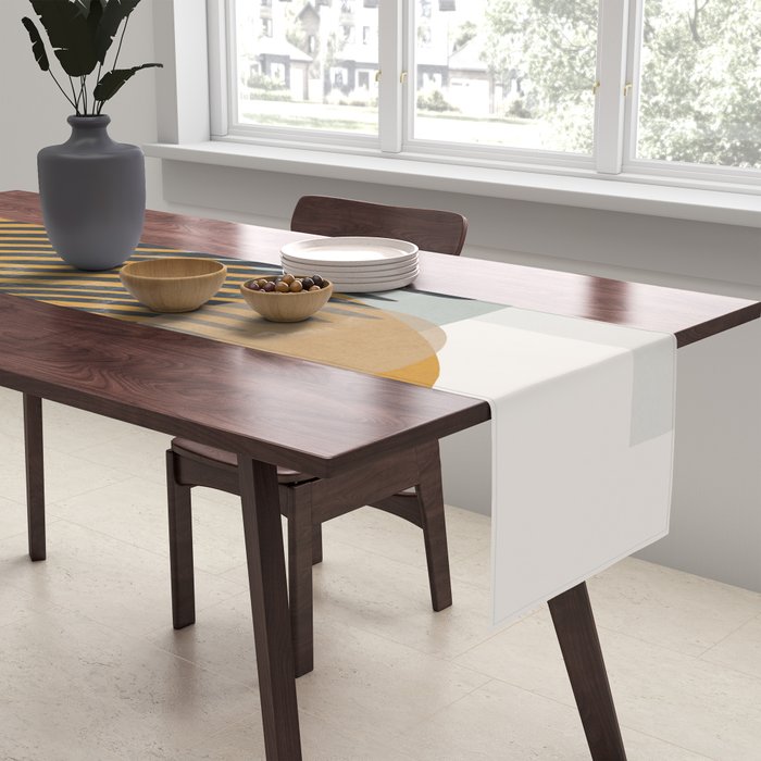 Abstract Shapes 33 Table Runner Gallery Image 2