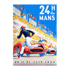 1959 24 Hours of Le Mans Race Poster Coffee Mug Gallery Image 2