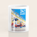1959 24 Hours of Le Mans Race Poster Coffee Mug Gallery Image 4