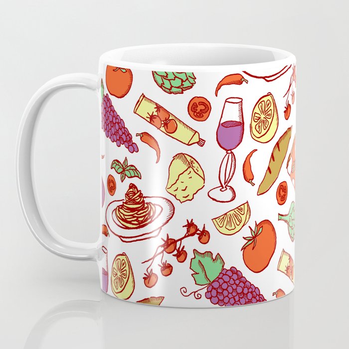 Retro 70s Italian Cucina Coffee Mug Gallery Image 3