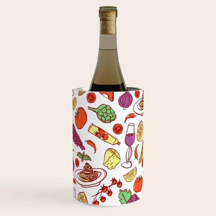 Retro 70s Italian Cucina Wine Chiller Gallery Image 1