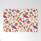 Retro 70s Italian Cucina Welcome Mat Gallery Image 1
