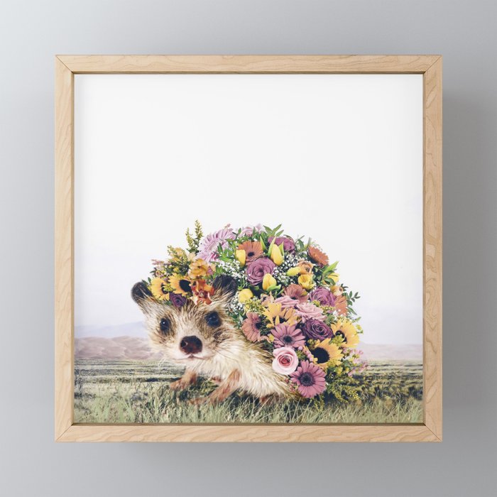 Walking Bouquet Mini Art Print Gallery Image 1