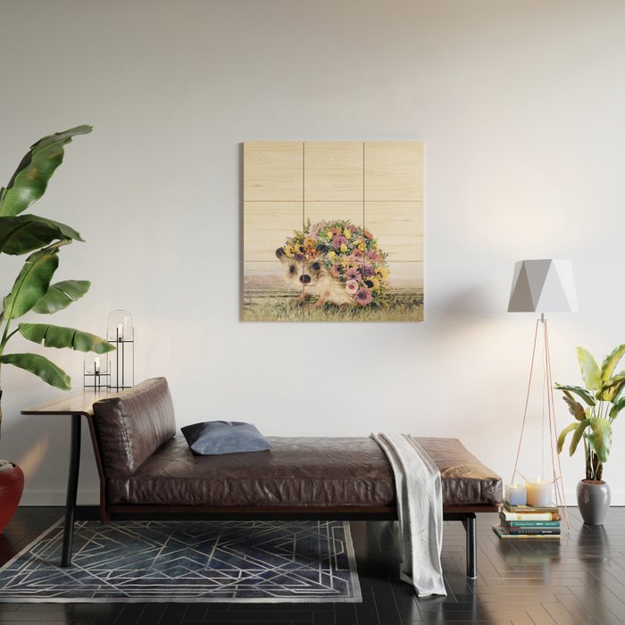 Walking Bouquet Wood Wall Art Gallery Image 2