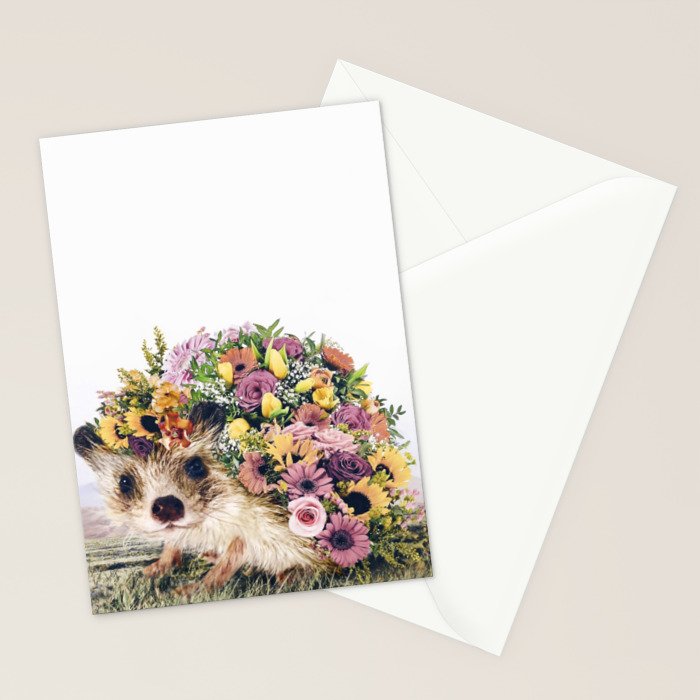 Walking Bouquet Stationery Card Gallery Image 2