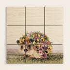 Walking Bouquet Wood Wall Art Gallery Image 1