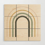 Minimal Geometric 50 Wood Wall Art Gallery Image 1