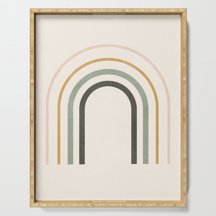 Minimal Geometric 50 Serving Tray Gallery Image 1