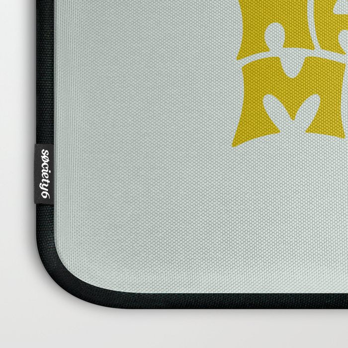 Don't Mind Me In Green Laptop Sleeve Gallery Image 3