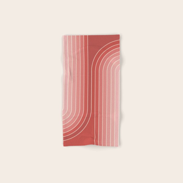 Gradient Curvature VI Bath Towel Gallery Image 1