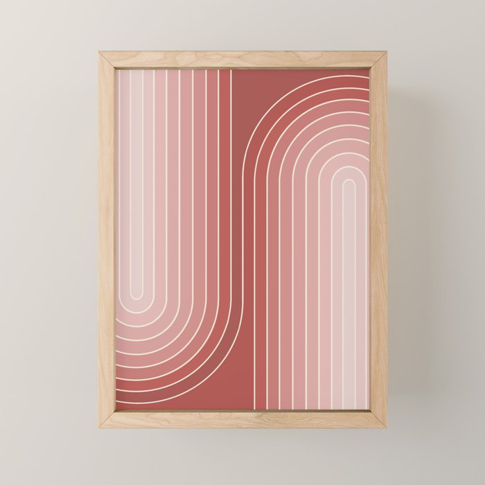 Gradient Curvature VI Mini Art Print Gallery Image 1