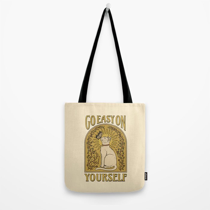 Go Easy on Yourself Tote Bag Gallery Image 2