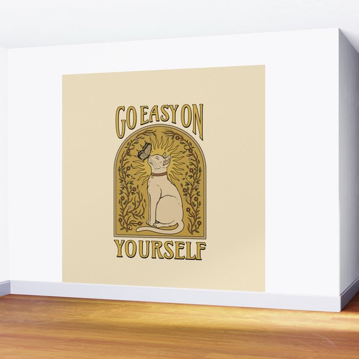 Go Easy on Yourself Wall Mural Gallery Image 2