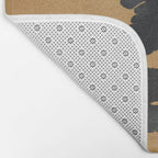 Leaf Design 8 Bath Mat Gallery Image 2