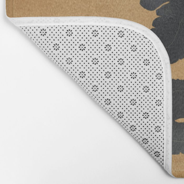 Leaf Design 8 Bath Mat Gallery Image 2