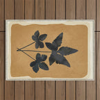Leaf Design 8 Outdoor Rug Gallery Image 1
