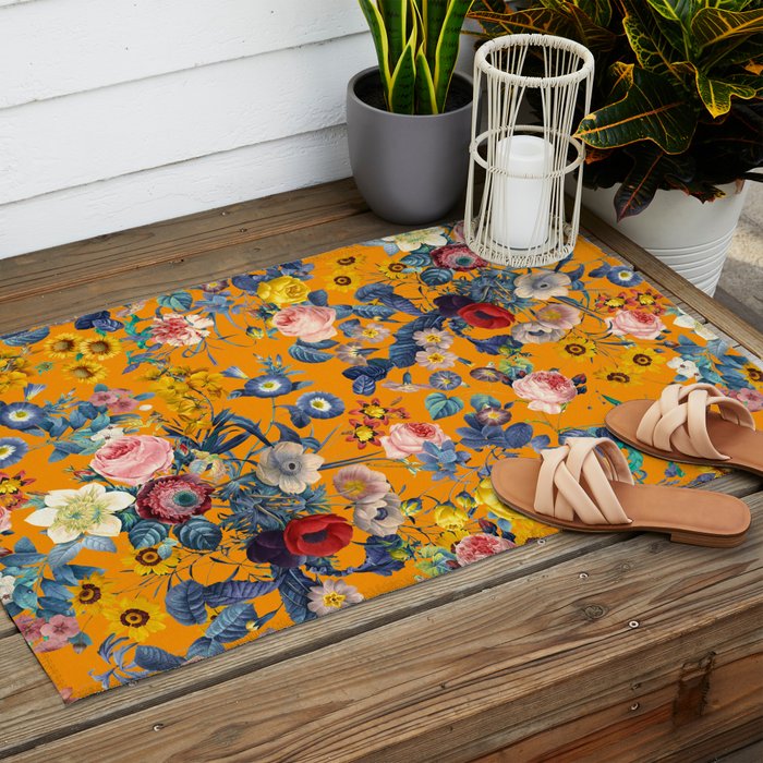 Summer Botanical Garden IX Outdoor Rug Gallery Image 2