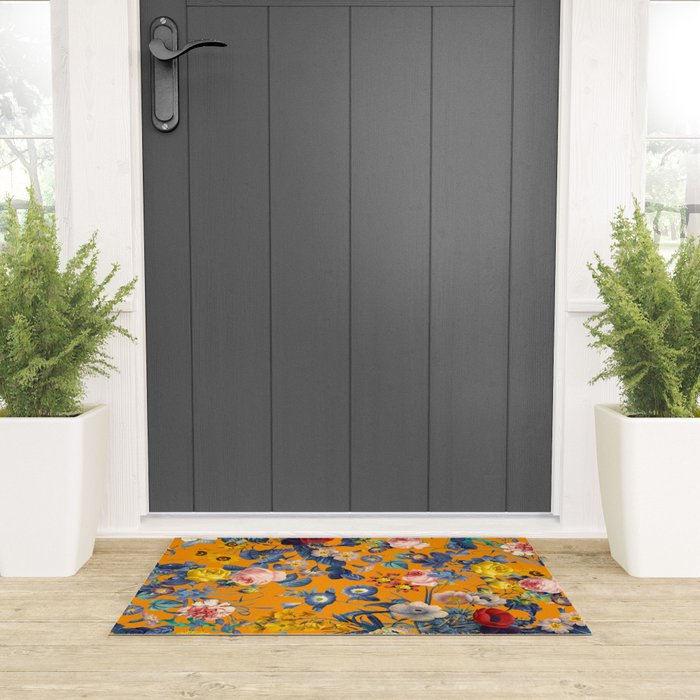 Summer Botanical Garden IX Welcome Mat Gallery Image 3