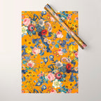Summer Botanical Garden IX Wrapping Paper Gallery Image 1