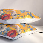 Summer Botanical Garden IX Pillow Sham Gallery Image 3